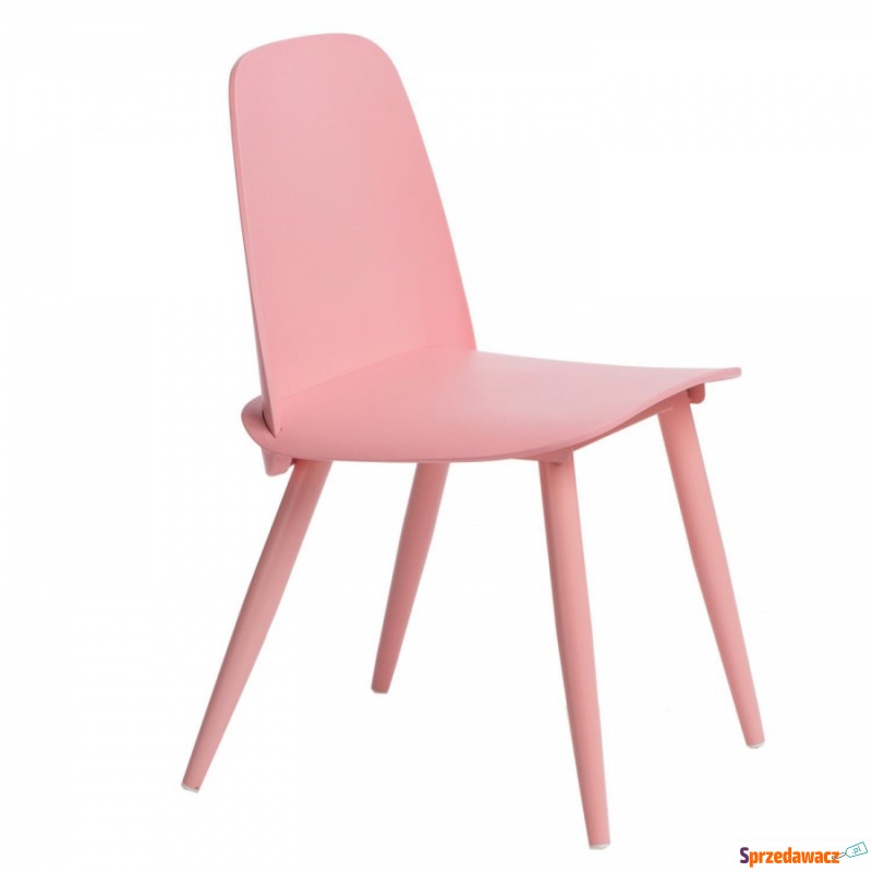 Krzesło Rosse różowe - Krzesła do salonu i jadalni - Słupsk