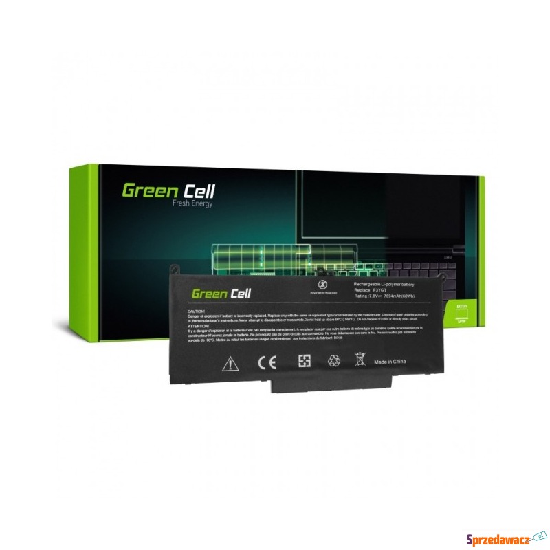 Zamiennik Green Cell F3YGT do Dell Latitude 7280... - Baterie do laptopów - Gierałcice
