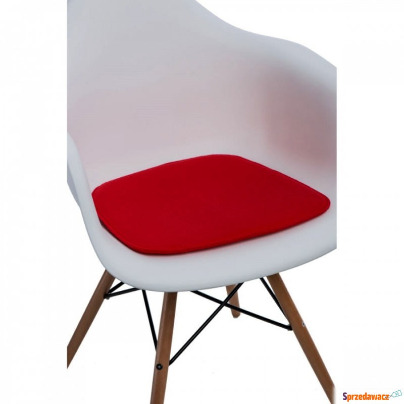Poduszka na krzesło Arm Chair czerwona - Poduszki - Koło