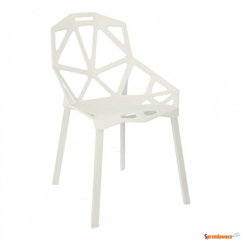 Krzesło Gap PP białe Simplet - Krzesła do salonu i jadalni - Tarnobrzeg