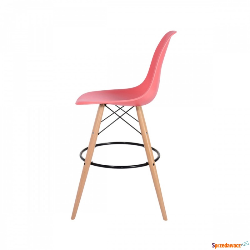 Krzesło barowe 46x57x104cm King Home DSW Wood... - Taborety, stołki, hokery - Dąbrowa Górnicza