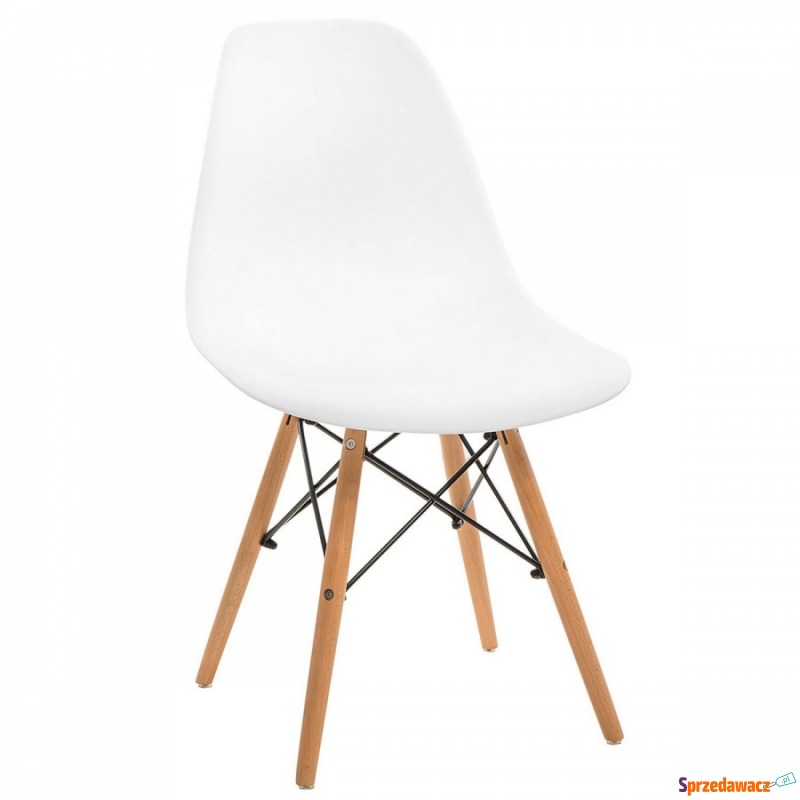 Krzesło Simplet P016W basic białe - Krzesła kuchenne - Grodzisk Mazowiecki