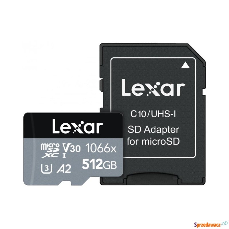 Lexar 512GB microSDXC High-Performance 1066x UHS-I... - Karty pamięci, czytniki,... - Kielce