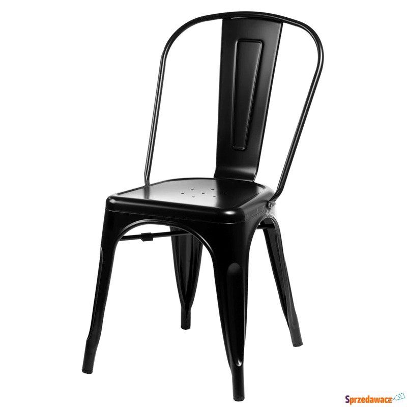 Krzesło D2 Paris czarne - Krzesła do salonu i jadalni - Kielce