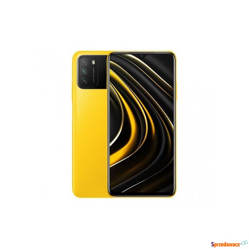Smartfon POCO M3 4/64GB żółty - Telefony komórkowe - Świętochłowice