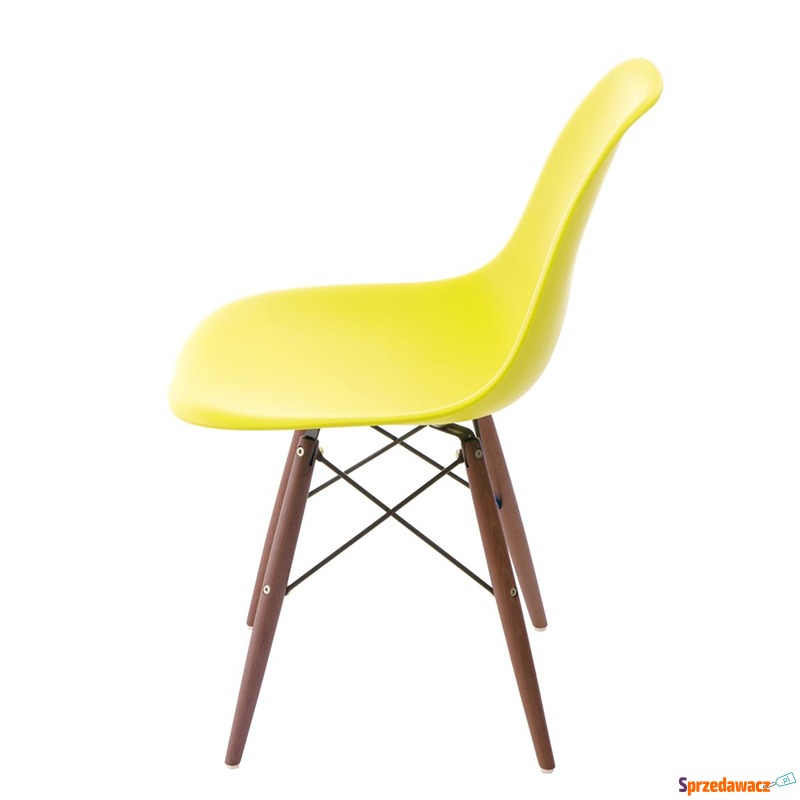 Krzesło P016W PP dark olive/dark - Krzesła do salonu i jadalni - Ustka