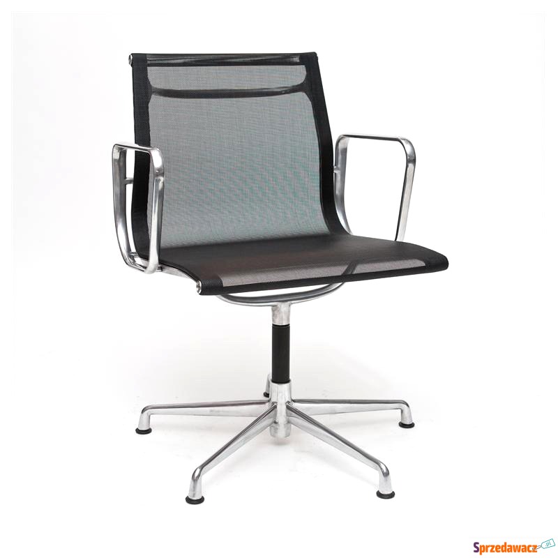 Krzesło biurowe z czarną siateczką D2.Design - Krzesła biurowe - Rąty