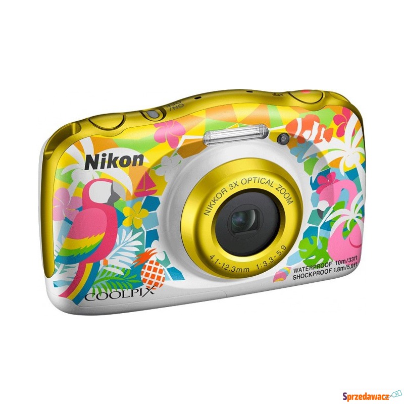 Kompakt Nikon COOLPIX W150 tropiki - Aparaty cyfrowe - Gdynia