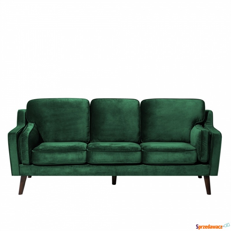 Sofa tapicerowana trzyosobowa zielona Cecilia - Sofy, fotele, komplety... - Bielsko-Biała