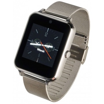 Smartwatch Garett G25 Plus srebrny stalowy