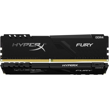 HyperX Fury Black 32GB [2x16GB 2400MHz DDR4 CL15 XMP 1.2V DIMM]