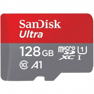 SanDisk Ultra microSDXC 128GB 120MB/s A1 UHS-I + Adapter