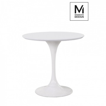 Stół Tulip Modesto Design 80cm biały