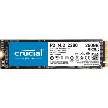 Crucial P2 M.2 PCI-e NVMe 250GB