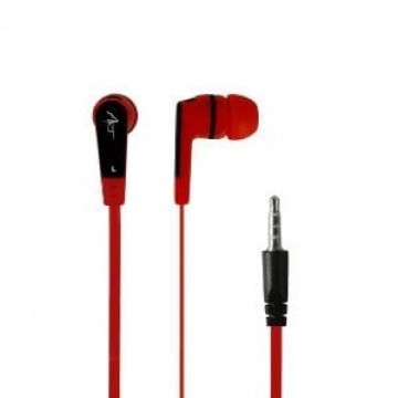 Słuchawki z mikrofonem ART S2D czerwone (kolor czerwony)