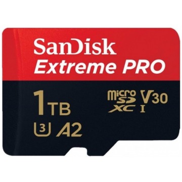 SanDisk microSDXC Extreme Pro 1TB 170/90 MB/s A2 V30 UHS-I U3