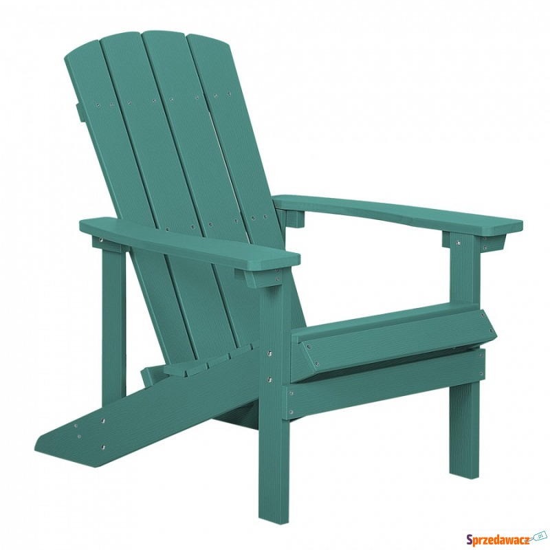 Krzesło ogrodowe zielone ADIRONDACK - Krzesła ogrodowe - Będzin