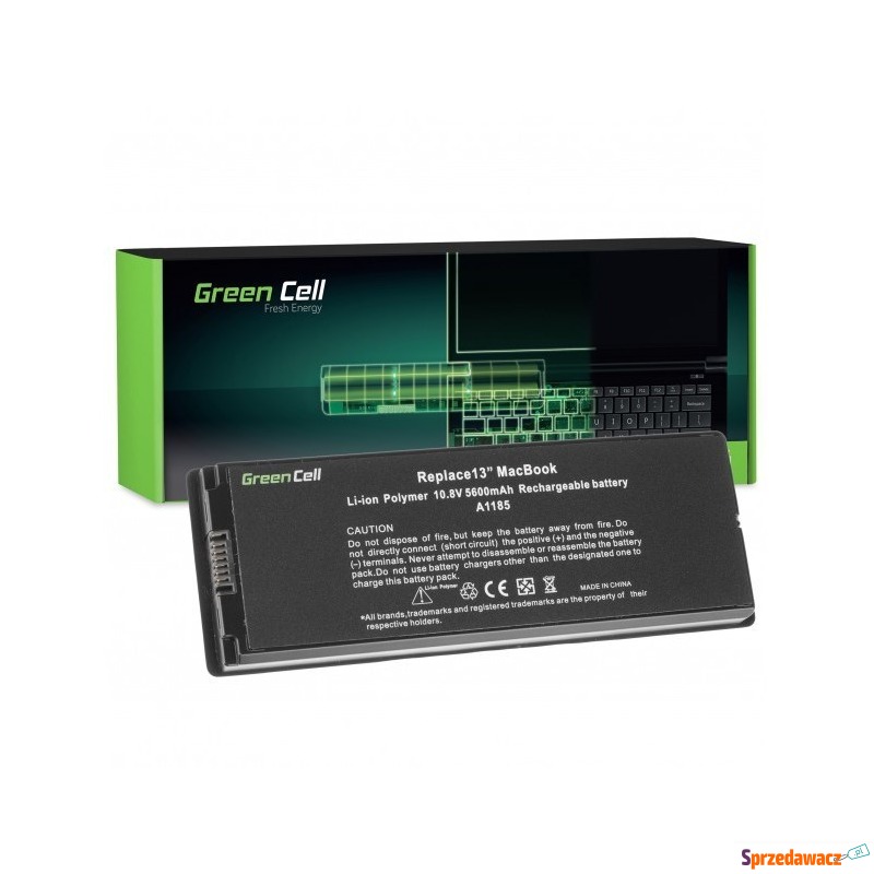 Zamiennik Green Cell do Apple Macbook 13" A1181... - Baterie do laptopów - Zgierz
