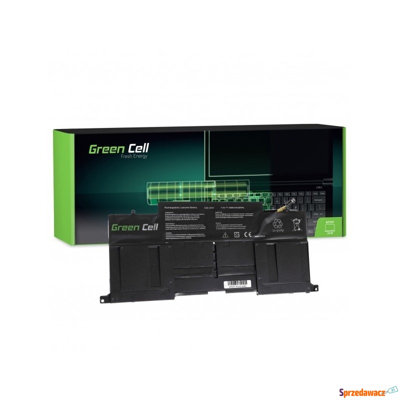Zamiennik Green Cell do Asus ZenBook UX31 UX31A... - Baterie do laptopów - Jaworzno