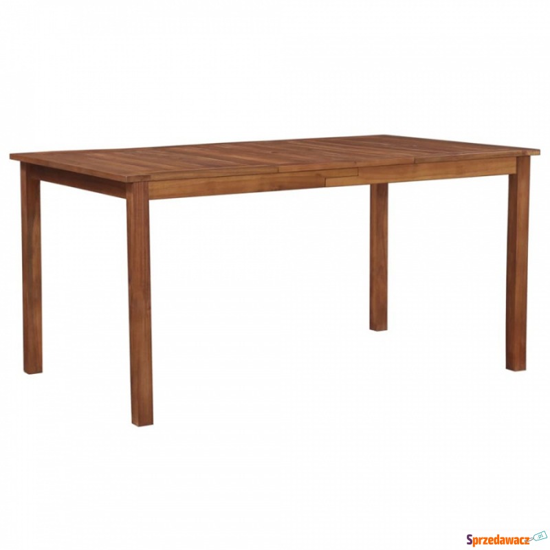 Ogrodowy stół jadalniany, lite drewno akacjowe,... - Stoły, ławy, stoliki - Długołęka