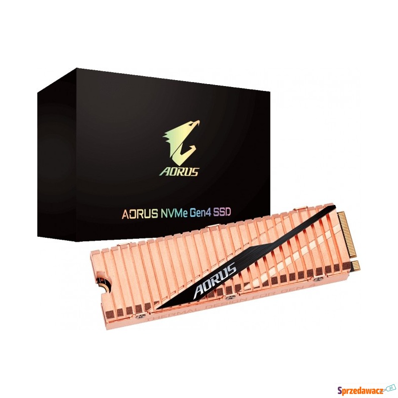 Gigabyte AORUS M.2 Gen4 PCIe X4 NVMe 2TB - Dyski twarde - Grabówka