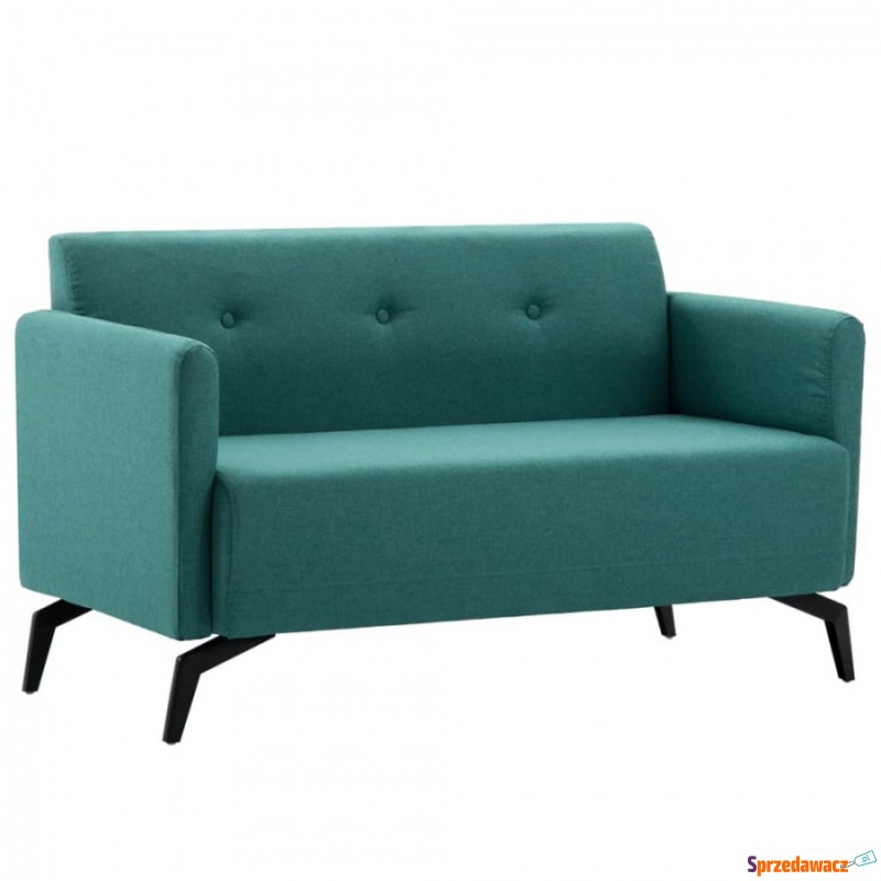 2-osobowa sofa tapicerowana tkaniną, 115x60x67... - Sofy, fotele, komplety... - Chorzów