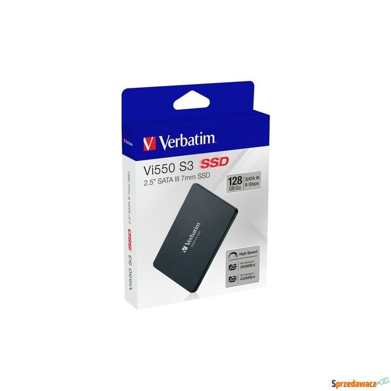 Verbatim SSD VI550 128GB SATA III 2,5" - Dyski twarde - Żory
