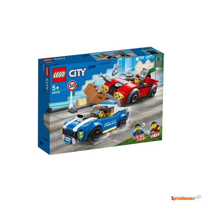 Klocki konstrukcyjne Lego City Police Highway... - Klocki - Bielsko-Biała