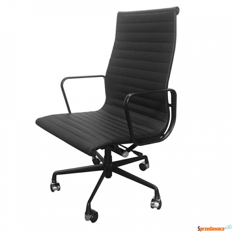 Fotel biurowy AERON PRESTIGE PLUS czarny - skóra... - Krzesła biurowe - Świnoujście
