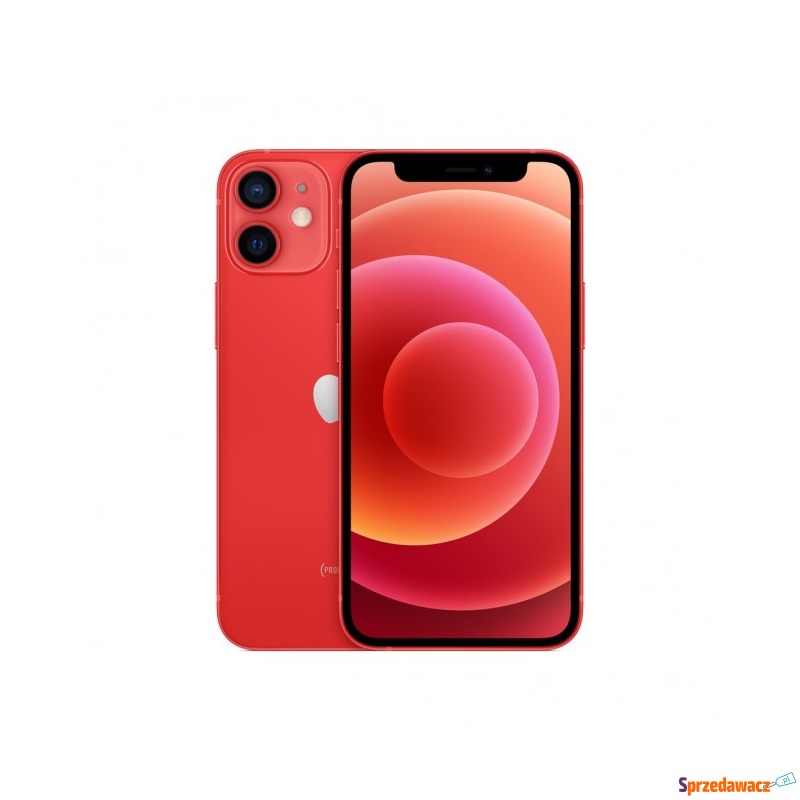 Smartfon Apple iPhone 12 mini 256GB (PRODUCT)RED - Telefony komórkowe - Bieruń