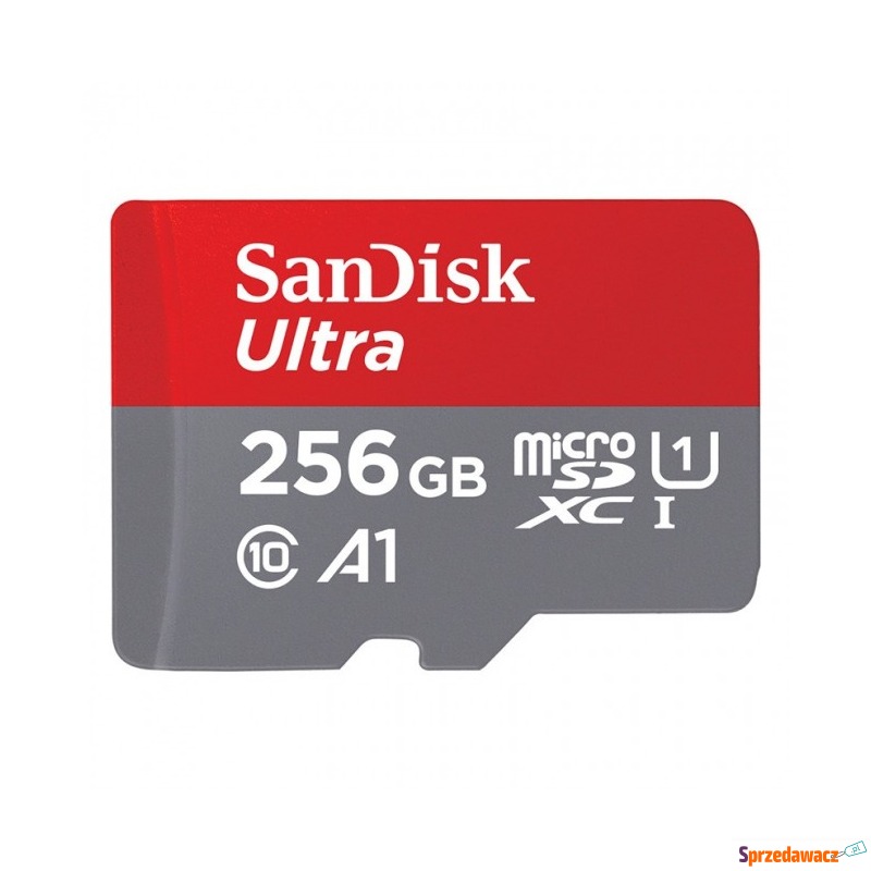 SanDisk Ultra microSDXC 256GB Android 120MB/s... - Karty pamięci, czytniki,... - Stalowa Wola