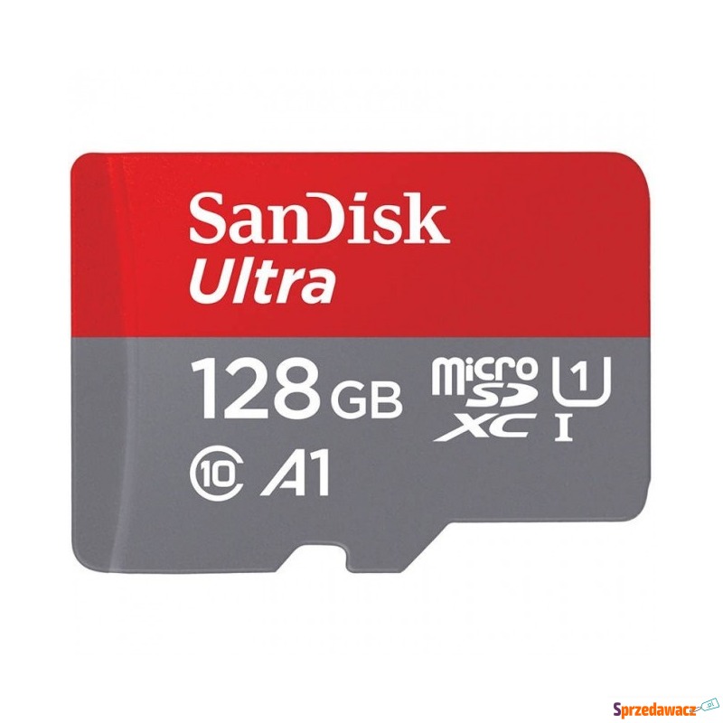 SanDisk Ultra microSDXC 128GB 120MB/s A1 UHS-I... - Karty pamięci, czytniki,... - Bełchatów