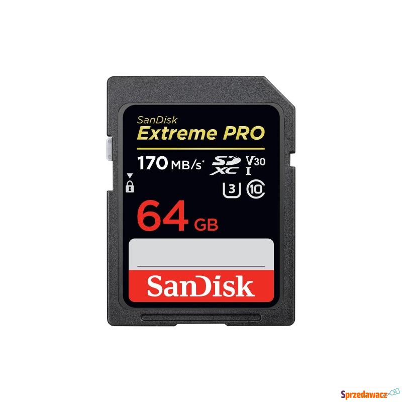 Karta pamięci SanDisk EXTREME PRO SDSDXXY-064... - Karty pamięci, czytniki,... - Ciechanów
