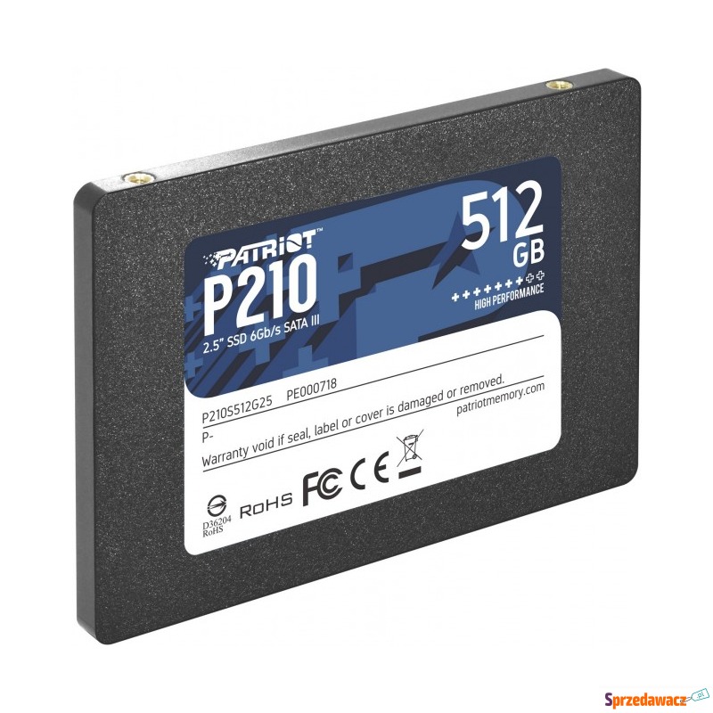 Patriot P210 512GB - Dyski twarde - Krosno