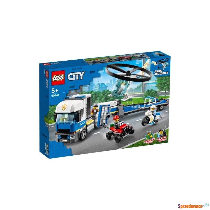 Klocki konstrukcyjne Lego City Police Helicopter... - Klocki - Dębica