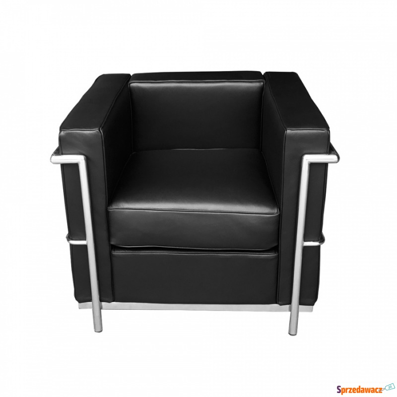 Fotel King Home Soft czarny - Krzesła biurowe - Paczkowo