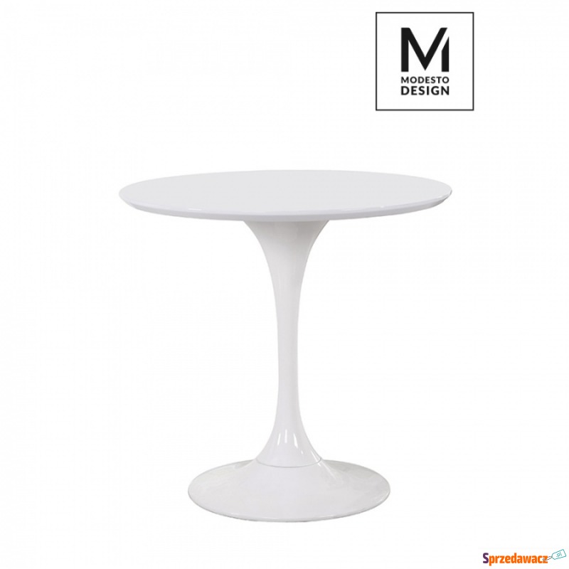 Stół Tulip Modesto Design 80cm biały - Stoły kuchenne - Jawor