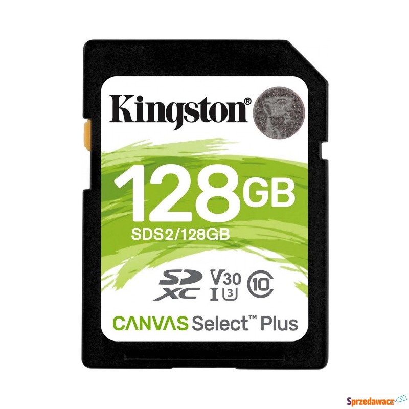 Kingston SDXC Canvas Select Plus 128GB 100R Class... - Karty pamięci, czytniki,... - Ruda Śląska