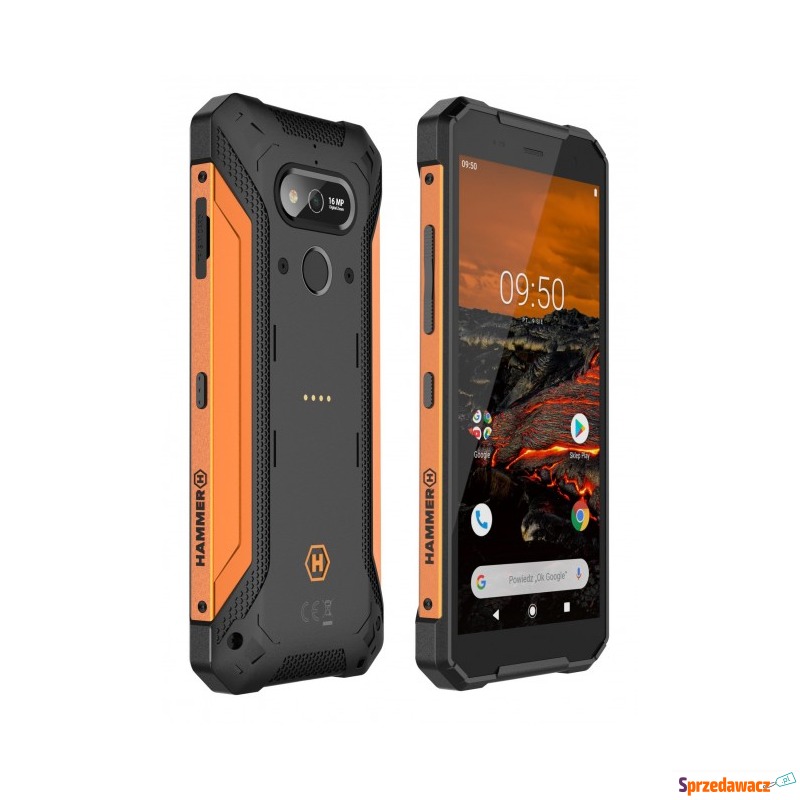Smartfon myPhone Hammer Explorer pomarańczowy - Telefony komórkowe - Krotoszyn