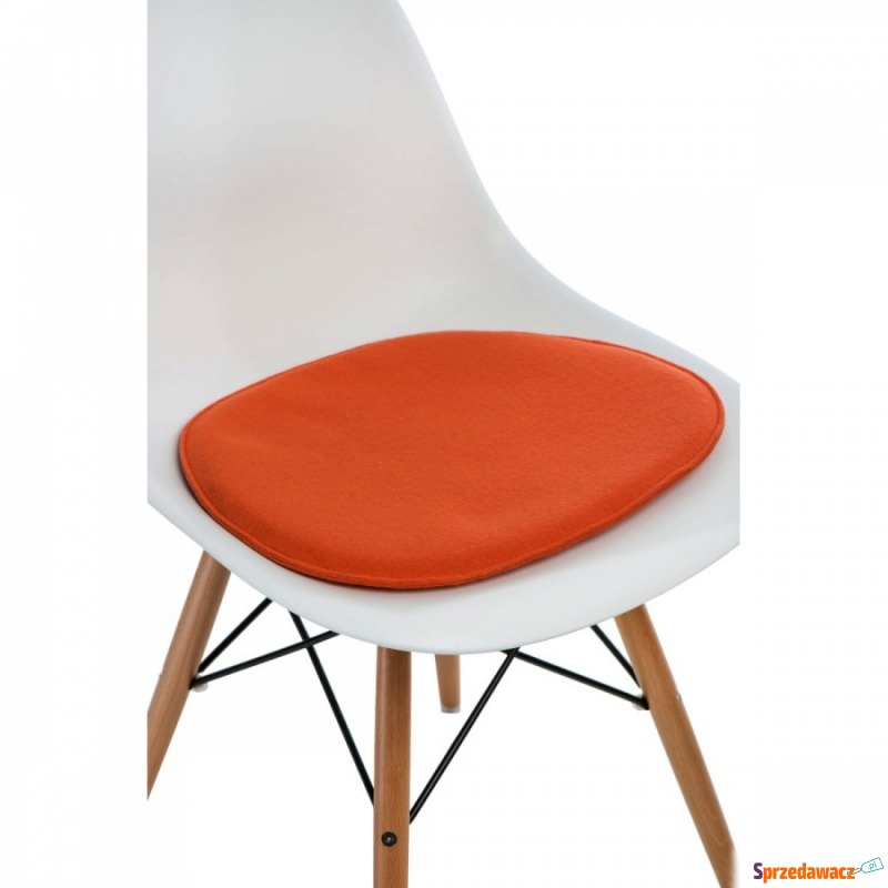 Poduszka na krzesło Side Chair pomarańcz - Poduszki - Szczytno