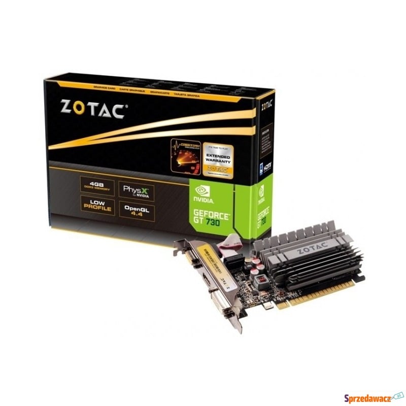 ZOTAC GeForce GT 710 ZONE Edition 1GB - Karty graficzne - Lębork