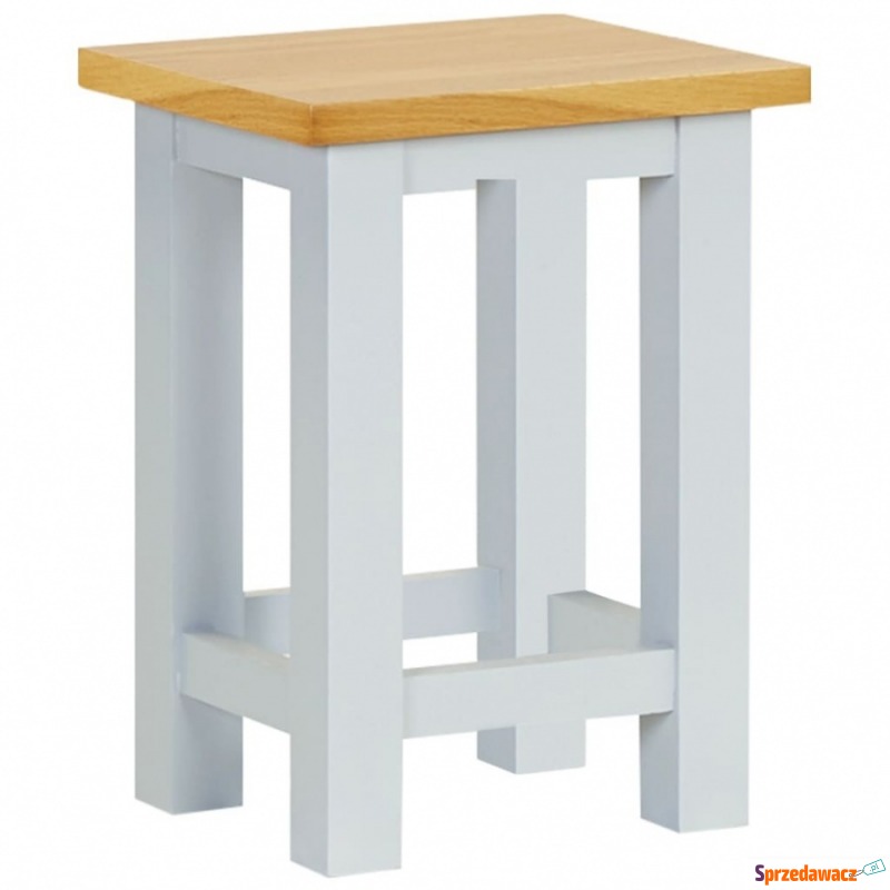 Stolik, 27 x 24 x 37 cm, lite drewno dębowe - Stoły, stoliki, ławy - Wołomin