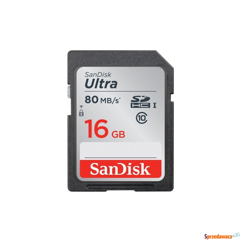 Karta pamięci SanDisk Ultra SDSDUNC-016G-GN6IN... - Karty pamięci, czytniki,... - Skierniewice