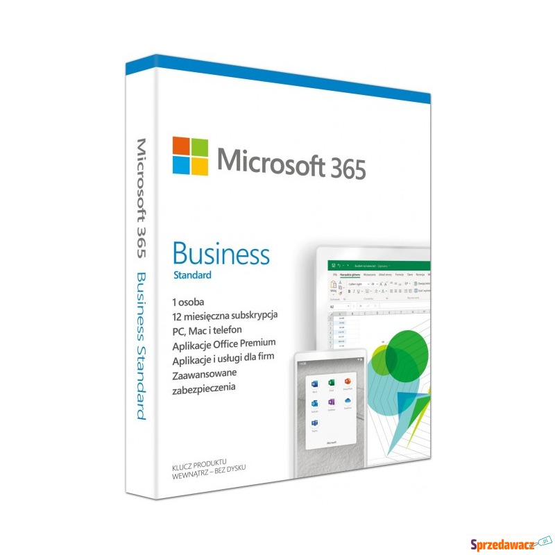 Microsoft 365 Business Standard PL - licencja... - Biuro - Szczecinek