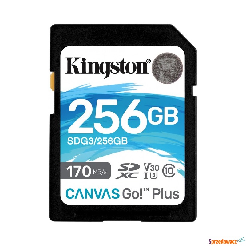 Kingston SDXC Canvas Go Plus 256GB 170R C10 UHS-I... - Karty pamięci, czytniki,... - Szczytno
