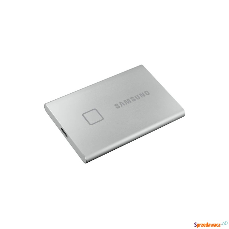 Samsung Portable SSD T7 Touch 2TB srebrny - Przenośne dyski twarde - Śrem