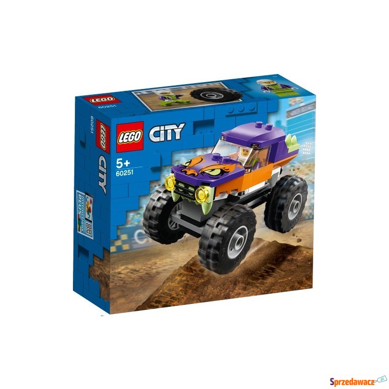 Klocki konstrukcyjne Lego City Monster Truck - Klocki - Ruda Śląska