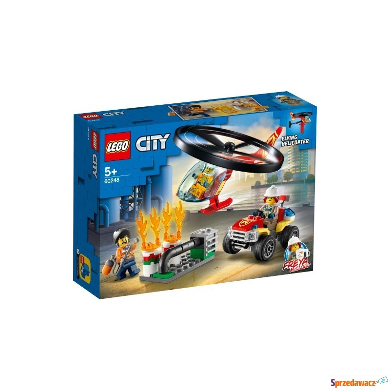 Klocki konstrukcyjne Lego City Fire Helicopter... - Klocki - Starogard Gdański