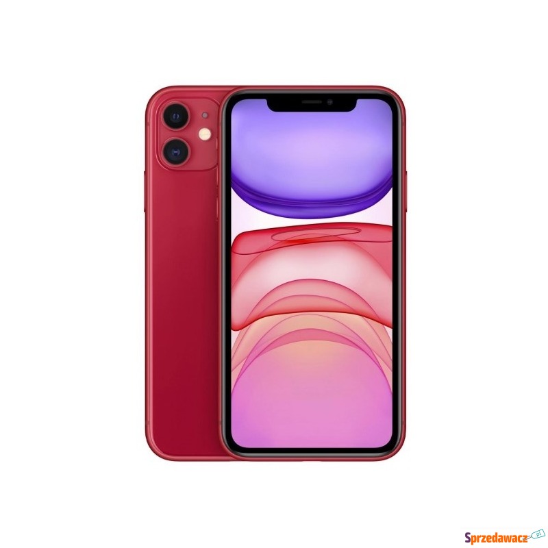 Smartfon Apple iPhone 11 256GB (PRODUCT)RED - Telefony komórkowe - Malbork
