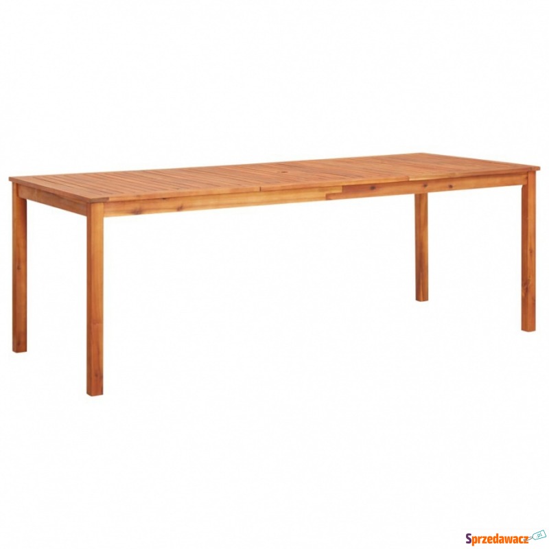 Stół ogrodowy, 215x90x74 cm, lite drewno akacjowe - Stoły, ławy, stoliki - Zamość